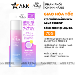 Xịt Chống Nắng Sunplay Skin Aqua Tone Up UV Spray SPF50+ PA++++ 70g - 4987241157761