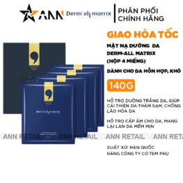 Mặt Nạ Derm All Matrix Hàn Quốc Hộp 4 Miếng Hỗ Trợ Cấp Ẩm Da - 8809239802681