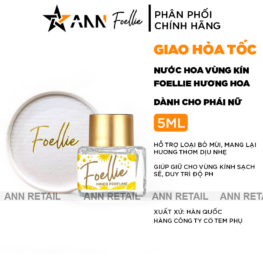 Nước Hoa Vùng Kín Foellie Eau De Venus 5ml - Hương Hoa Sang Trọng - 8809620751215