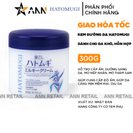 Kem Dưỡng Ẩm Ý Dĩ Hatomugi 300g - 4513574030015