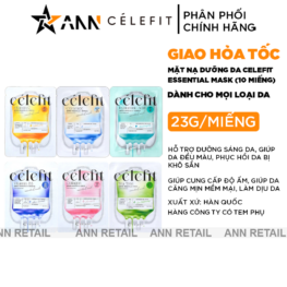 Mặt Nạ Dưỡng Da Celefit Essential Mask Hộp 10 Miếng - MNDDCEM