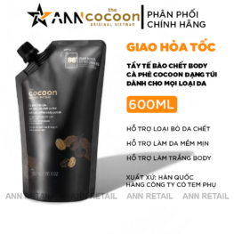 Tẩy Tế Bào Chết Cà Phê Cocoon Cho Body Dạng Túi Refill 600ml - 8936217700049