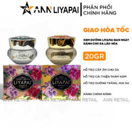 Combo Kem Face Liyapai Dưỡng Da Ban Ngày & Ban Đêm Dành Cho Da Lão Hóa 20g - CKFLND