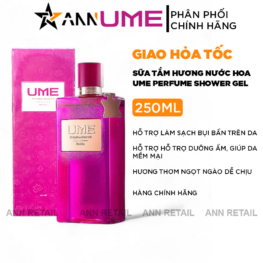 Sữa Tắm Nước Hoa Ume Perfume Shower Gel Giúp Cấp Ẩm Trắng Da 250ml - Sữa Tắm Ngọc Trinh - 8938551584088