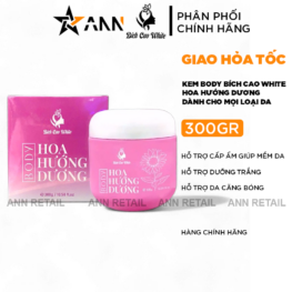 Kem Body Trắng Da Bích Cao White Hoa Hướng Dương 300g - Mỹ Phẩm Bích Cao - 8938560031016