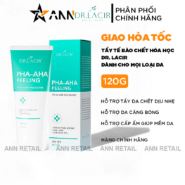 Tẩy Tế Bào Chết Mặt Dr Lacir PHA-AHA Peeling Dịu Nhẹ Cho Da 120g - 8938528007978