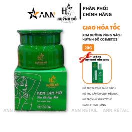 Kem Dưỡng Trắng Nách Huỳnh Đỗ Cosmetics 20g - Tặng 1 Chai Xịt Khử Mùi Hôi 30ml - KDTNHD