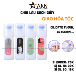 Chai Lau Giày - Chai Tẩy Trắng Giày Nhanh Chóng - CLG02