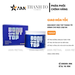 Kem Body One Top Thanh Tô Cosmetic 160gr - Mỹ Phẩm Thanh To Cosmetic - KBOTTT