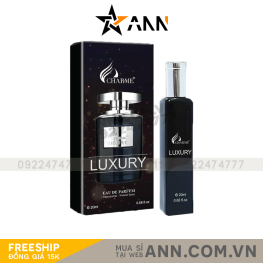 Nước Hoa Nam Charme Luxury Mini 20ml - 8936194692412