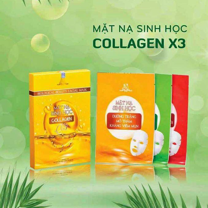Mặt Nạ Collagen X3 Mỹ Phẩm Đông Anh - NA3
