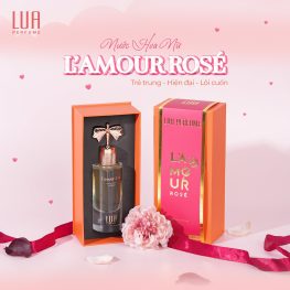 Nước Hoa Nữ Lamour Rose 85ml LUA Perfume - 8936095372444