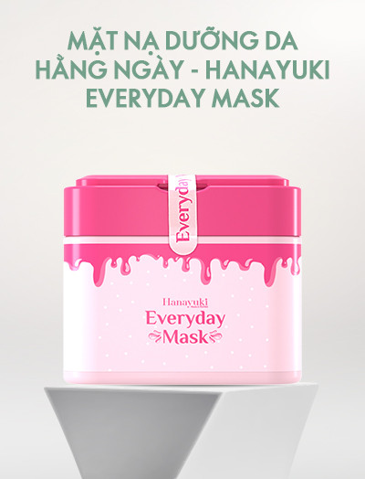 Hộp Mặt Nạ Hanayuki dưỡng da hằng ngày Everyday Mask Hàn Quốc