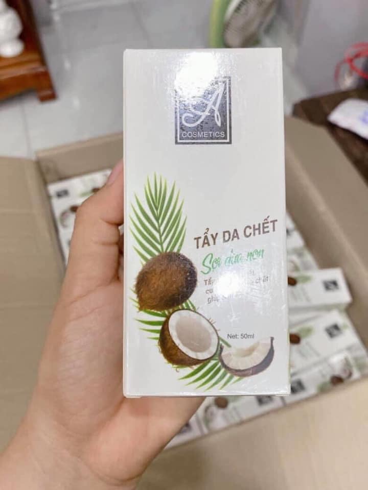Tẩy Da Chết Sợi Dừa Non A Cosmetics Mỹ Phẩm Phương Anh